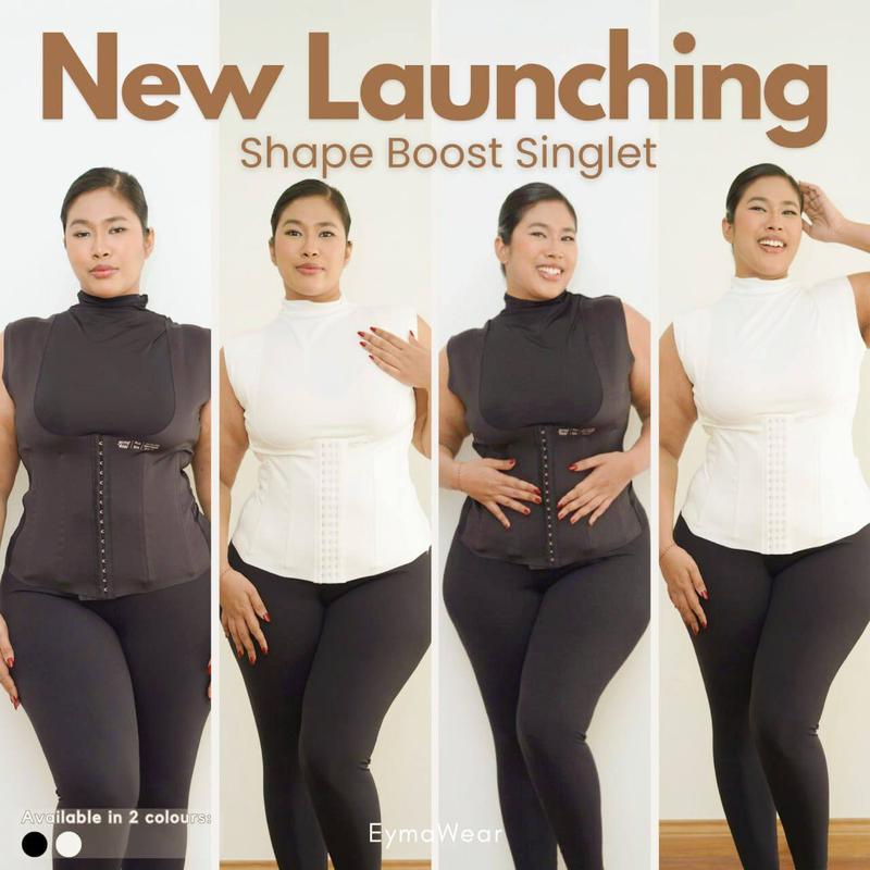 [NEW] SHAPE BOOST SINGLET EYMA WEAR - Promo Launching, Plus Size ...