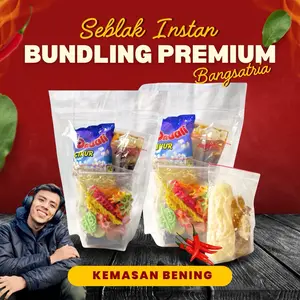 SEBLAK INSTAN PREMIUM (Standing pouch) Abang Satria Seuhah (isi  2pcs)  Food Kuah Pedas seblak  instan