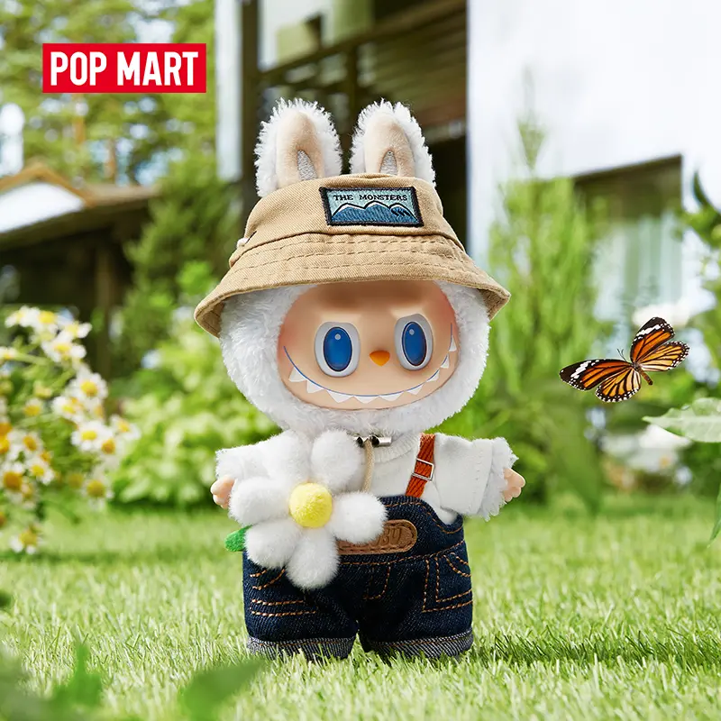 POP MART The Monsters Fall In Wild Serise-Vinyl Plush Doll Pendant,Labubu,Zimomo, Design Dolls