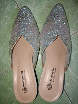 Product Review of Herdian Rtwo 26 Sandal Heels Wanita Hak Tahu Karet Shoes Pesta from l**s 1