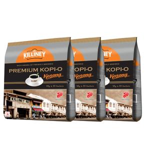 Killiney Premium Kopi-O Kosong Trio Bundle Beverage Coffee  Sugar Free