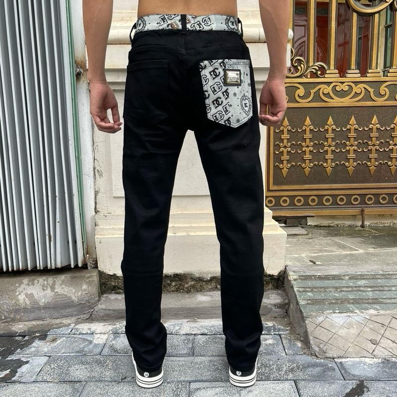 Quần jeans nam 2345 siêu cấp hoạ tiết cạp túi cực đẹp ảnh thật tự chụp miễn ship