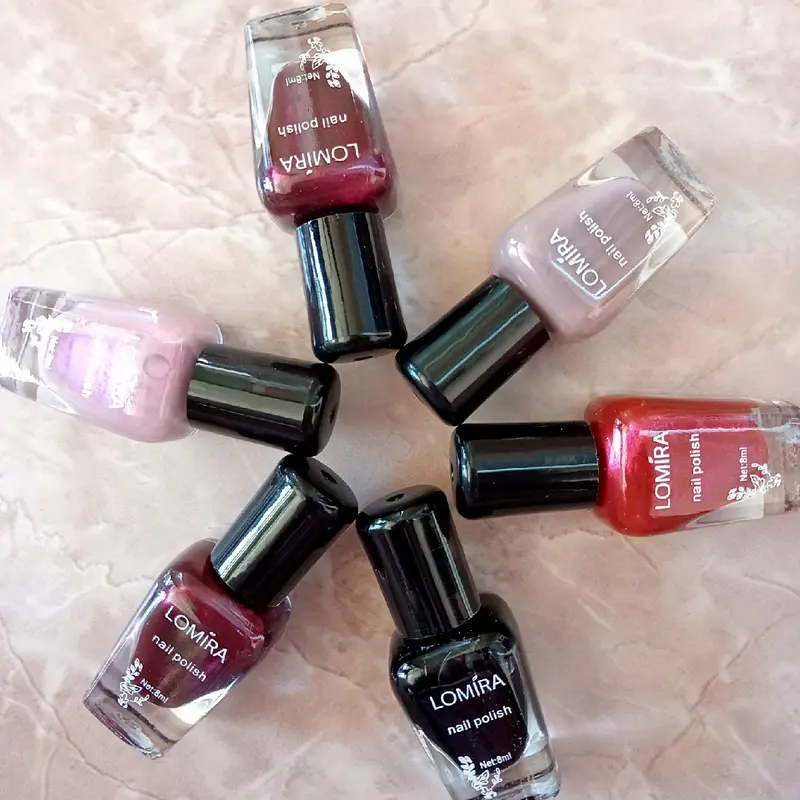 Lomira Nail Polish 8ml Kutek Kuku Cat Kuku Halal Bpom 0