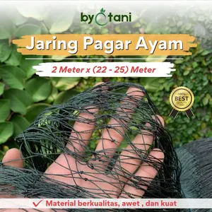 Jaring Pagar Kandang Ayam ( lebar 2 Meter Panjang 20-25 Meter ) pagar ayam