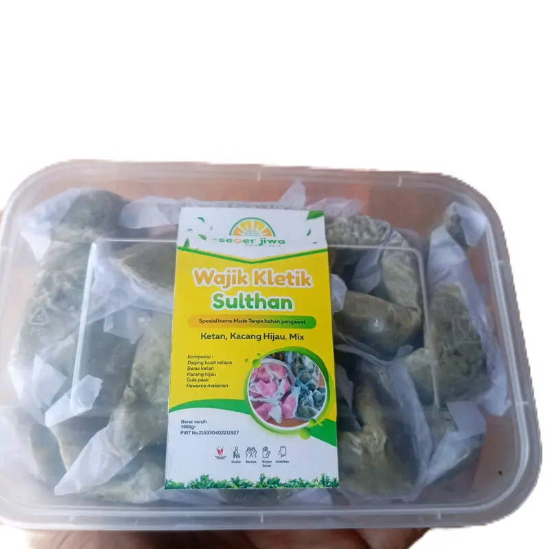 Wajik Kletik Sultan isi satu kg khas Banjarnegara 0