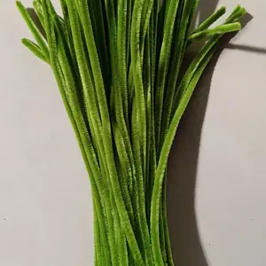 100pcs Kawat Bulu Mercy Premium Bahan Bunga Kawat Bulu Warna Warni Kerajinan Pipe Cleaner Flower DIY