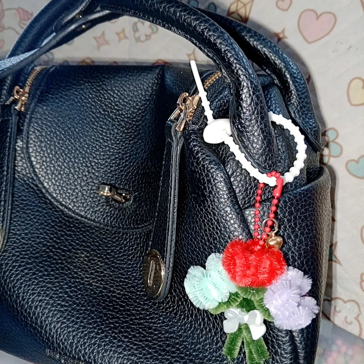 Keychain Tulip pipe cleaner