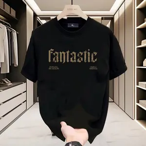 [COD] Kaos Pria Motif Retro Fashion Oversize Lembut Tebal Gaya Street Berkualitas Unggul Cocok untuk Pengguna Mencari Kenyamanan dan Gaya