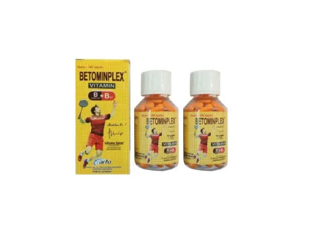 Betominplex Vitamin  B Complex + B12 Isi 100 Tablet - Membantu Memelihara Kesehatan 4