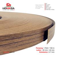 Gambar HOMEGA PVC Edging- Pelapis Meja PVC - Tekstur Myanmar Teak - Ukuran 22 mm / 42 mm - Kemasan 1 Roll / 100 m - Ukuran 22 mm dari Homega Indonesia Kota Administrasi Jakarta Barat 3 Tokopedia