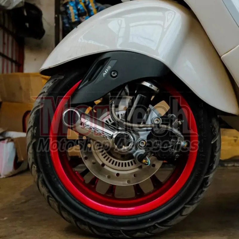 Shock Shockbreaker Depan YSS X Pro Low Fitment 185mm Vespa Sprint Primavera LX S 125 LXV Vespa ZIP Shockbreaker Vespa Matic YSS Hydraulic Front 4