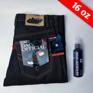 CELANA DENIM SELVEDGE ART.SAKHI 16 OZ / RAW DENIM / SELVEDGE ACCENT /GRATIS REFRESHER / SELVEDGE / Panjang Pria