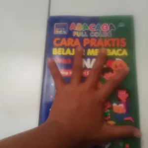 ABACAGA Full Color, Cara Praktis Belajar Membaca untuk Anak TK, SD. Cukup 10 Menit Sehari ukuran 15,5x24 cm.