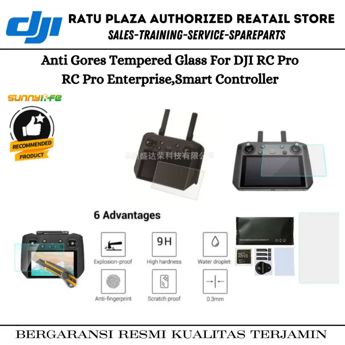 TEMPERED GLASS KACA ANTI GORES REMOTE DJI MAVIC 2 SMART CONTROLLER - FAKRA SHOP 2