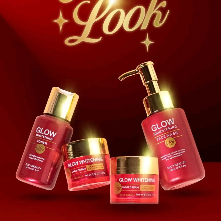1 PAKET ISI 4 ELCYE GLOW WHITENING