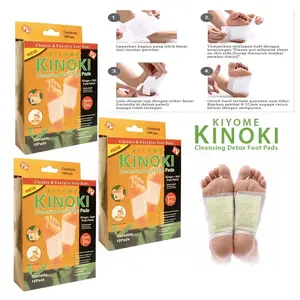 COD 10 Pcs Kinoki Gold Koyo Kaki Detox Detok 1 Box Hand Foot Original