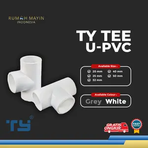 TY Tee / T Pipa Pipe U – PVC by 3 Pawns