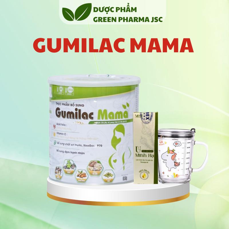 [CHÍNH HÃNG] Sữa hạt Gumilac Mama - Sữa hạt hỗ trợ dinh dưỡng cho mẹ bầu 0