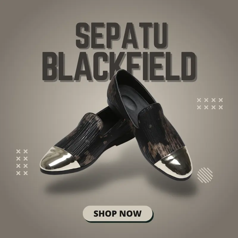 Sepatu Black Field - Casual Shoes - Model Terbaru 0
