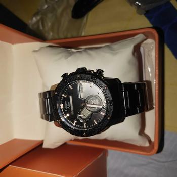 Product Review of Cristiano Aillen Jam Tangan Pria Analog 8891 Rantai Stainless Steel Chronograph Kaca Sapphire Water Resistant 3 ATM Watches Waterproof from a**a j**a s**p 1