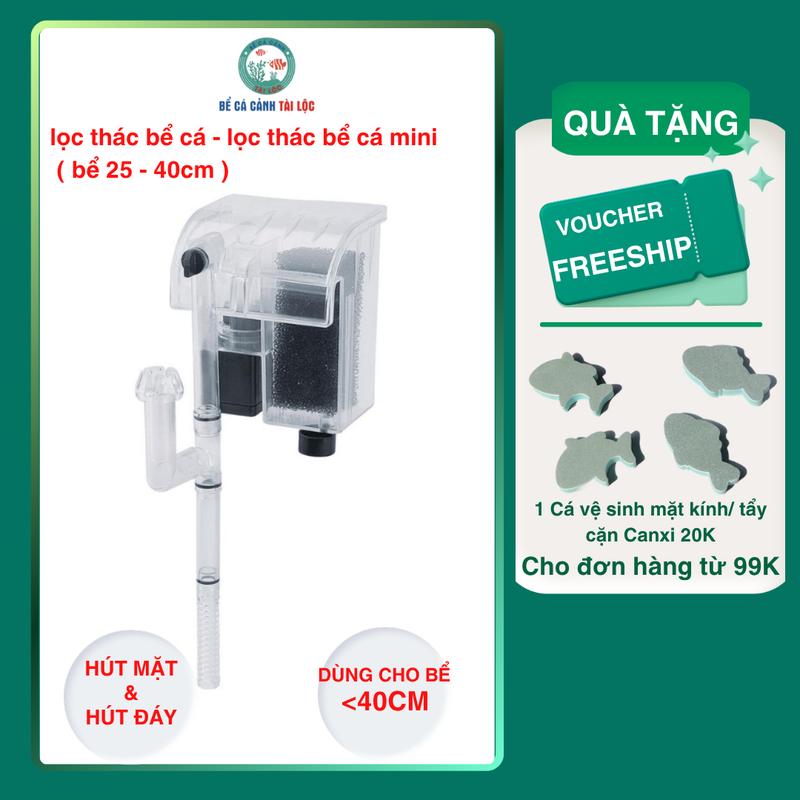 lọc thác bể cá - lọc thác bể cá mini