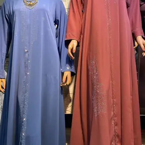 Abaya madina mix sauroski bunga