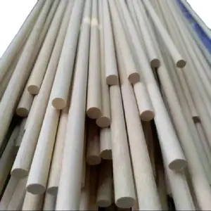 Kayu Dowel Bulat Panjang 120 cm Diameter 20 mm 100 cm / 75 cm / 50 cm / 40 cm