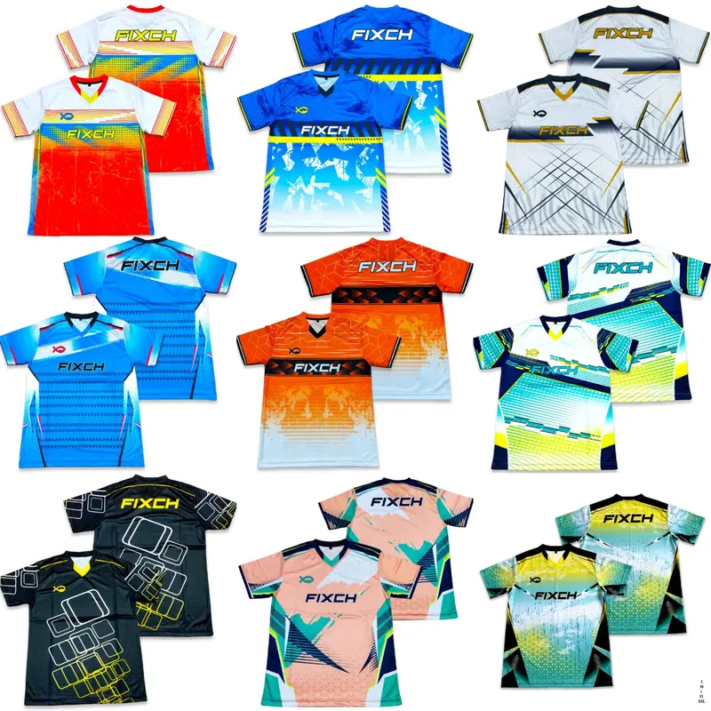 Baju Jersey Volly Voli Fixch Fullprinting Atasan Voli Pria Fullprint 0