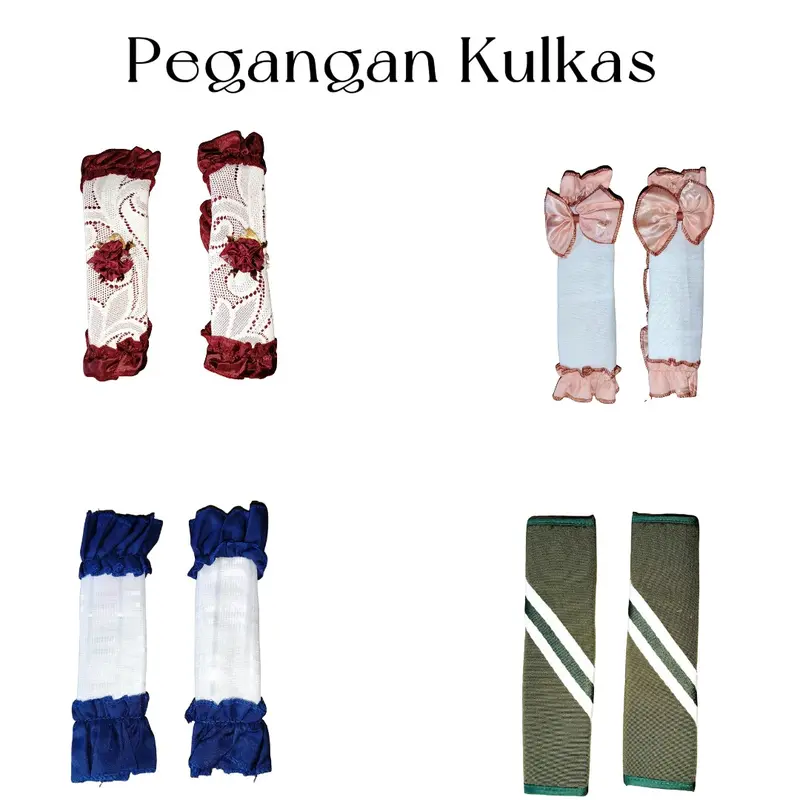 Pegangan Kulkas/Sarung Gagang Kulkas/Cover Gagang Kulkas Bisa untuk 1 pintu/ dua pintu sepasang 0
