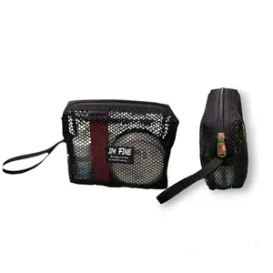 Pouch mini - Tas Make Up Jaring - Skincare Multifungsi - Real Pict