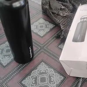 LeDingDing-Tumbler Thermos Stainless Bottle Botol Air Minum Tahan Panas Dingin Vacuum Flask Termos Tumblr Sport 750ml 1000ml Tumbler tahan panas dingin  12 jam termos sendok garpu tumbler stainless termos es batu