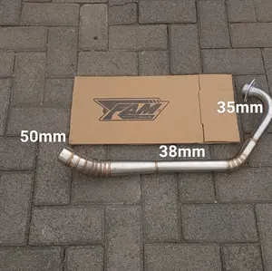 Leheran Knalpot Satria Fu Porting Drag Harian Original Fam