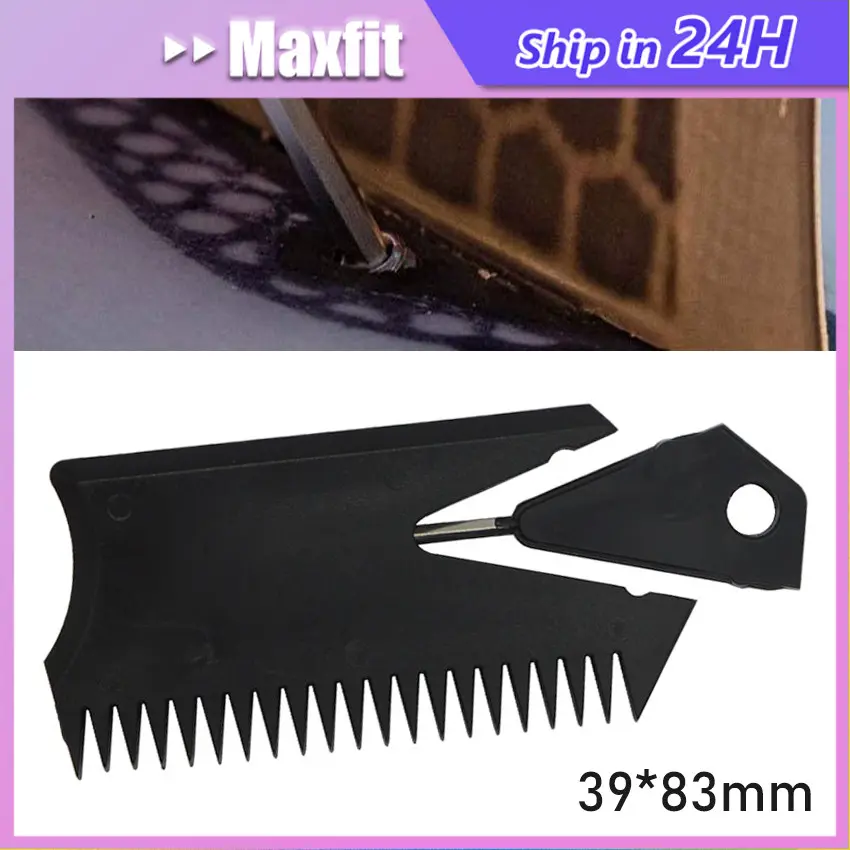 Wax Comb Surf Surfing Board Surfboard With Fin Key