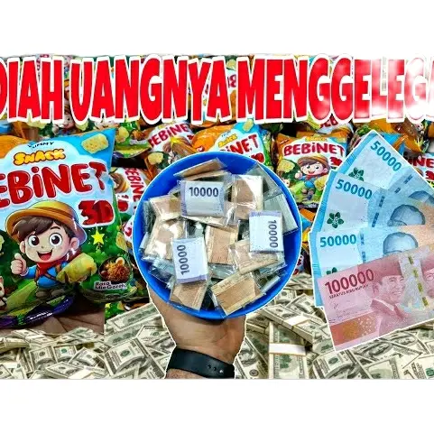 CIKI BEBINET 3D BERHADIAH UANG TUNAI....