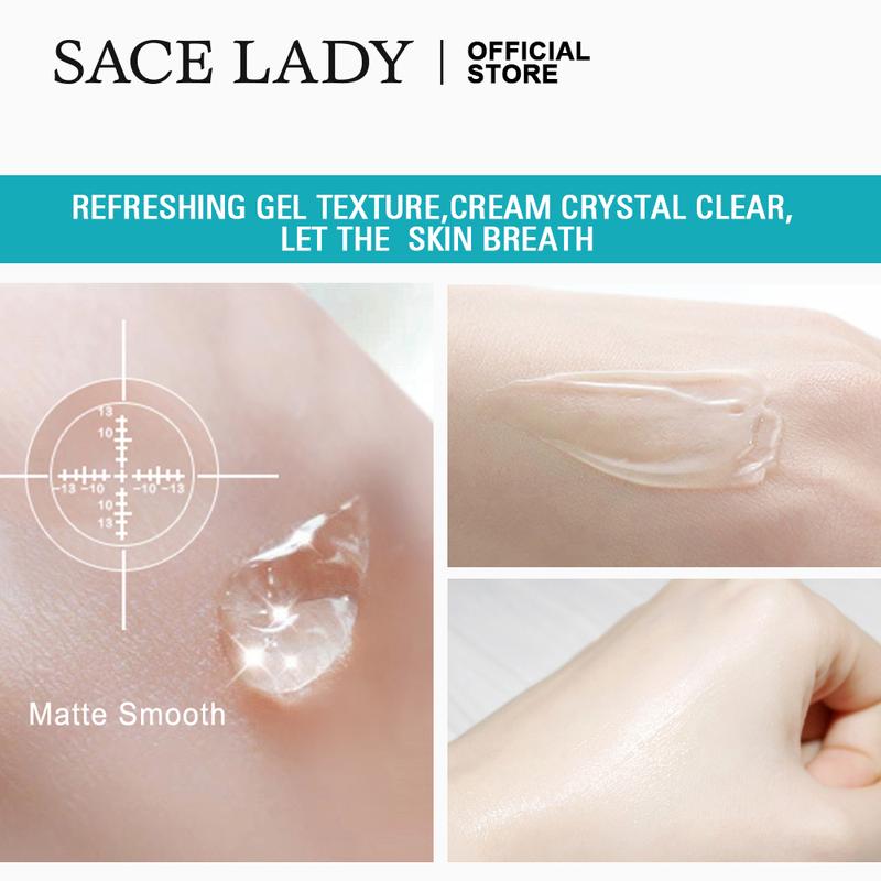 Kem Lót Nền Trang Điểm, SACE LADY, Lì Mịn Màng, Lỗ Chân Lông, Mỹ Phẩm Mặt Vô Hình 6Ml 2