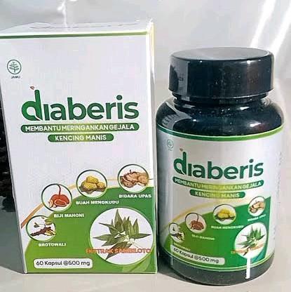 DIABERIS Original Suplemen Herbal Atasi Diabetes, Gula darah BPOM Ampuh 0