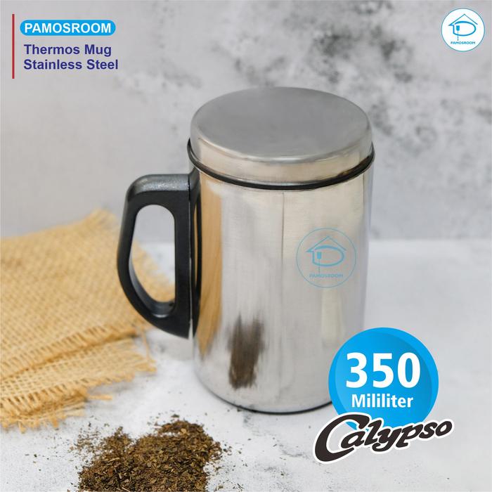 Gambar Pamosroom Gelas Minum Stainless Thermos Mug Stainless Steel 350ml - 350ml dari pamosroom Kota Administrasi Jakarta Utara Tokopedia