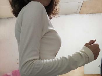 Product Review of VIRGO TOP | Atasan Knit Wanita Korean Top Baju Knit Wanita Lengan Panjang Basic Long Sleeve from H**o g**s 3