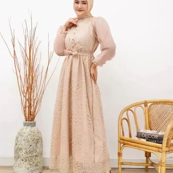 Kalayla dress brokat organza 6