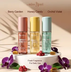 YONISKIN - [BUNDLING] Body Mist Fresh Fragrance For Daily Use 100 ML with Three Varian Berry Garden ,Honey Candy , Orchid Violet Parfum Wangi Elegan Manis