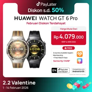 【SBD | Voucher s/d 20%*】HUAWEI WATCH GT 6 Pro Smartwatch l Golf & Diving l Running & Cycling l 21-Day Battery Life | ECG