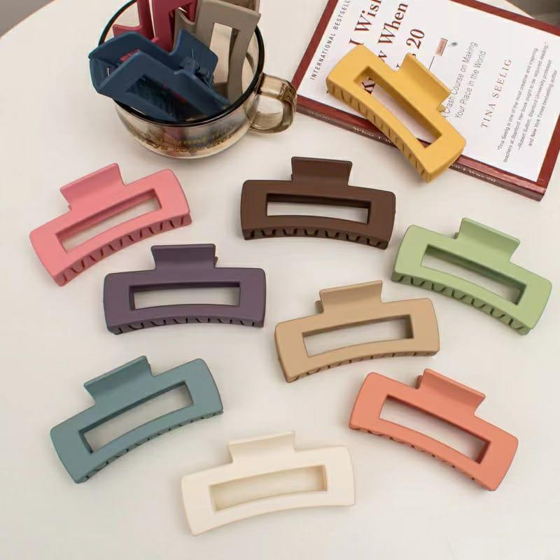 MAEROSE / Ji Hyo Hairpin / Jepit Rambut Persegi 8.5cm / Square Korean Hairpin 0