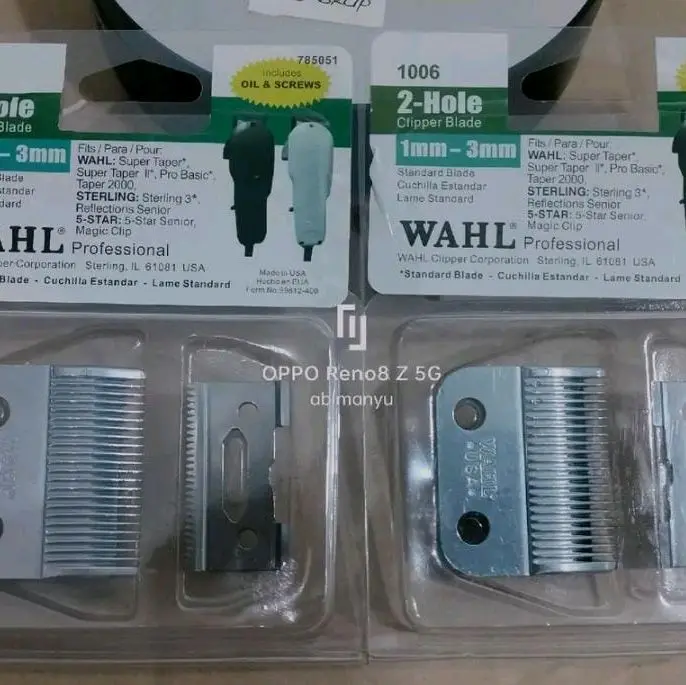 mata pisau WAHL original super taper blade original USA clipper WAHL 1