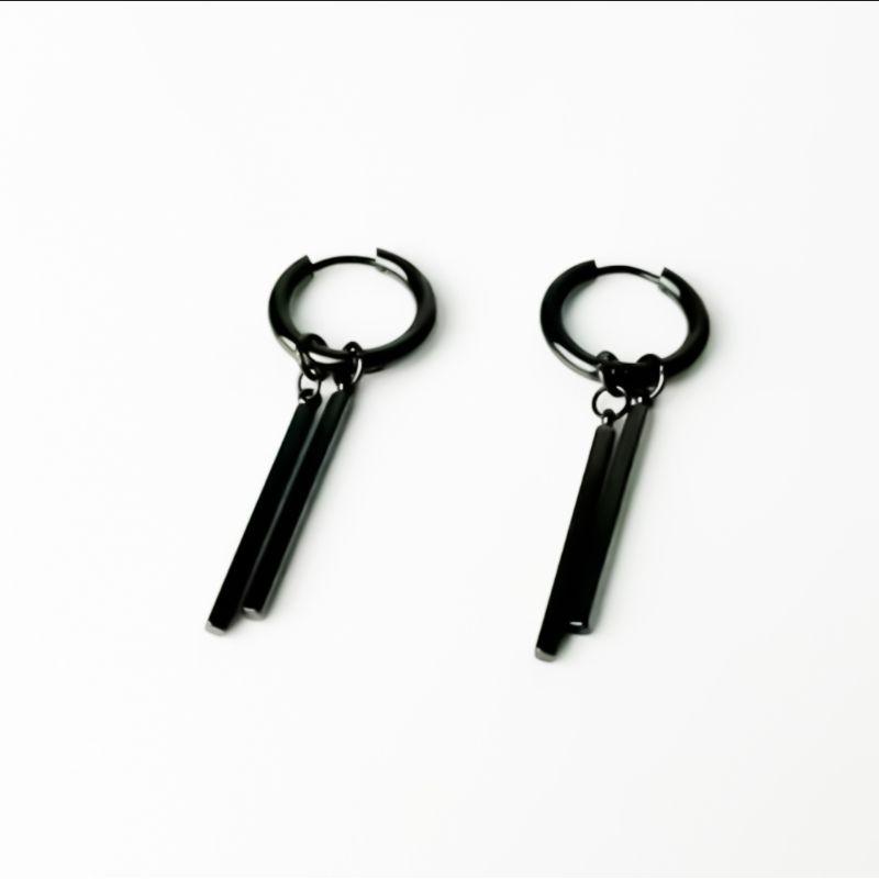 Anting korea model zoro titanium anti karat 2
