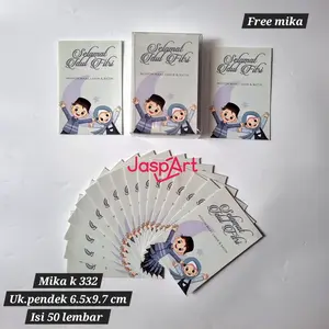 AMPLOP / ANGPAO LEBARAN HARI RAYA IDUL FITRI KEMASAN MIKA ISI 50 LEMBAR AMPLOP LEBARAN