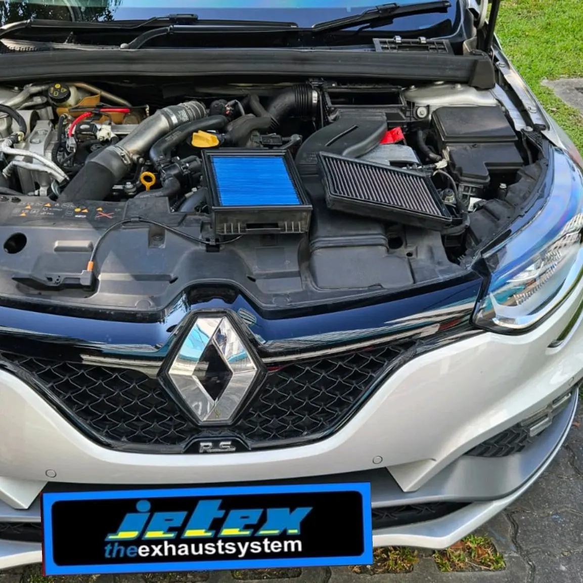 Jetex Performance Drop In Air Filter for Renault  TUV Proven High Flow, Washable and Reusable