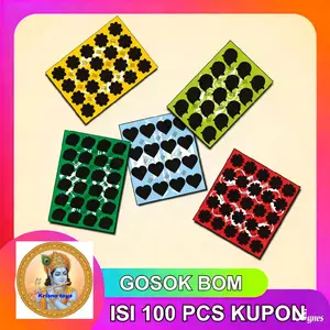 Mainan Gooskan tengkorak aneka motif isi 100 pcs 15 16 20 24 fitik