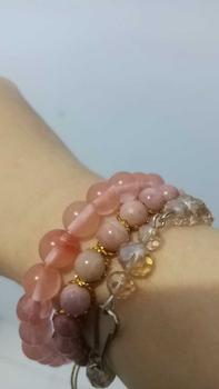 Product Review of Gelang rodonit premium batu alam natural Bracelets from F** 0