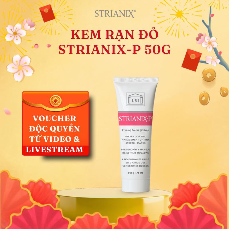 Kem bôi rạn da Strianix-P 50g dùng cho RẠN ĐỎ