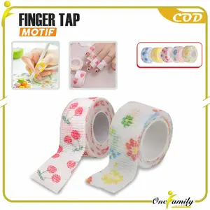 [COD] OFM A83 Finger Tape Motif Lucu Plester Pelindung Jari Pelajar Serbaguna